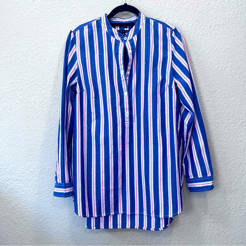 Tommy Hilfiger Tunic Mini Dress Beach Coverup Size Medium